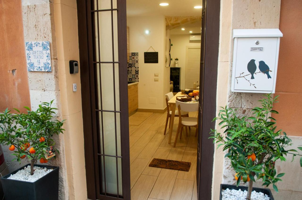 Ferienwohnung Loft Del Teatro Syrakus Exterior foto
